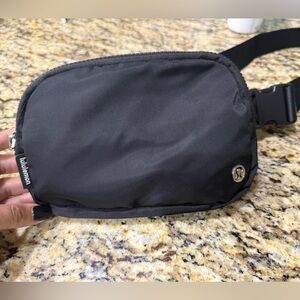 Lululemon Black Belt Bag